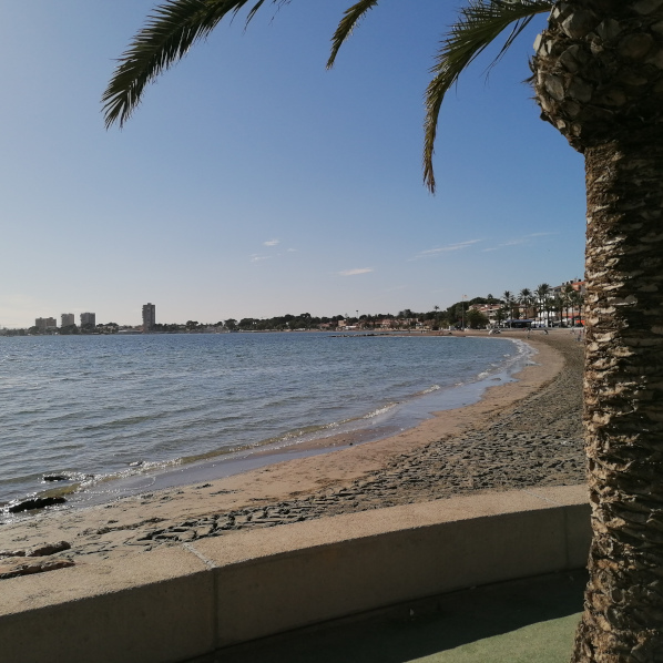 Playa de Lo Pagán en Murcia